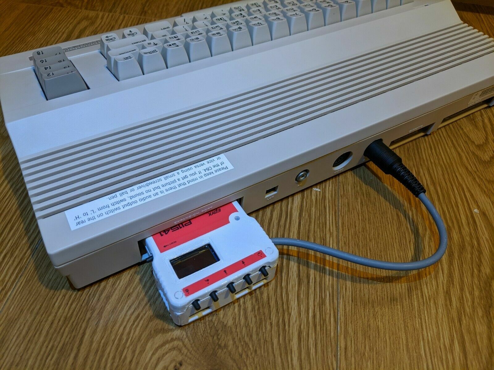 New Pi1541 Zero with Epyx Fastload Hat & Case for Commodore 64 128 VIC