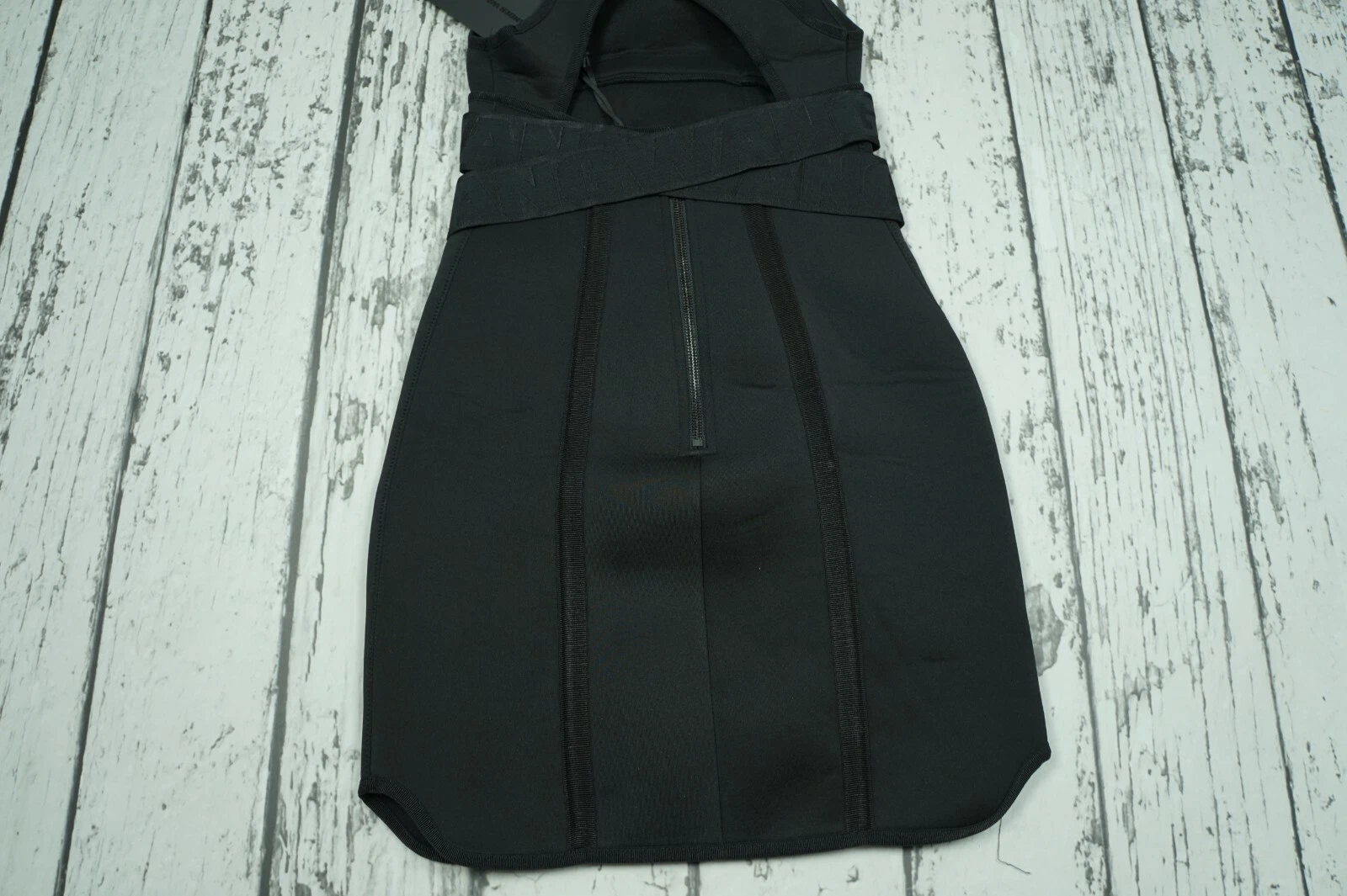 Abito nuovo con etichette Alexander Wang x H&M Bodycon stile subacqueo US6 6 EUR36 36 UK10 10