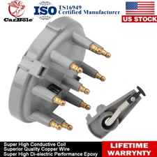 Distributor Cap and Rotor Kit for Ford F350 F250 F150 V8 5.0L 5.8L DC12V 8233 US