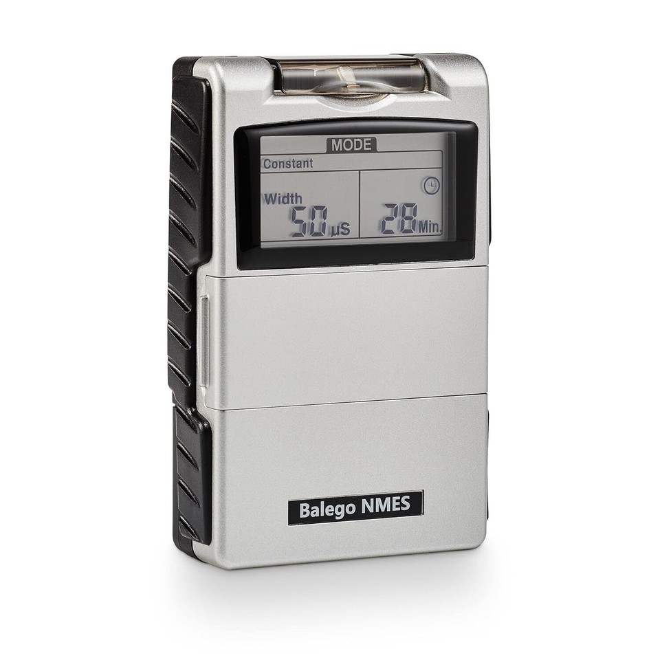 Large LCD EMS Digital Neuromuscular NMES Stimulator OTC Flip top cover