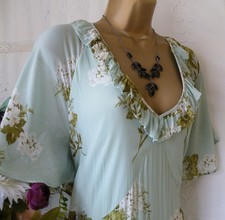 👗***MONSOON PRE-OWNED "ROWEENA GREEN" MAXI DRESS SIZE 24***👗