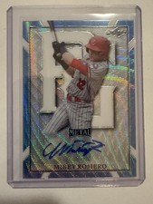 2021 Perfect Game Platinum Wave 1/1 Mikey Romero Auto Boston Red Sox Prospect