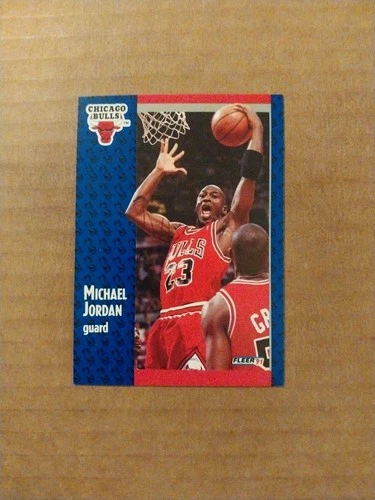 1991 Fleer MICHAEL JORDAN #29 Chicago Bulls HOF