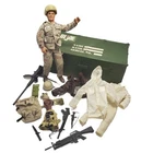 Vintage 1991 GI Joe 12 In Figure Accessories Foot Locker Clothes Jacket Gas Mask