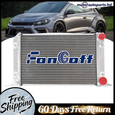 Aluminum 3-ROW Radiator FOR VW Scirocco/ Pro Stock Style Drag Racing Radiator US