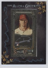 2025 Topps Allen & Ginter X Framed Mini Black Frame Caden Dana #MA-CDA Auto 1se7