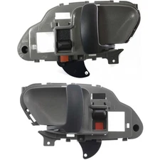 Interior Door Handle For 1995-1999 Chevrolet C1500 Front LH and RH Gray Inside