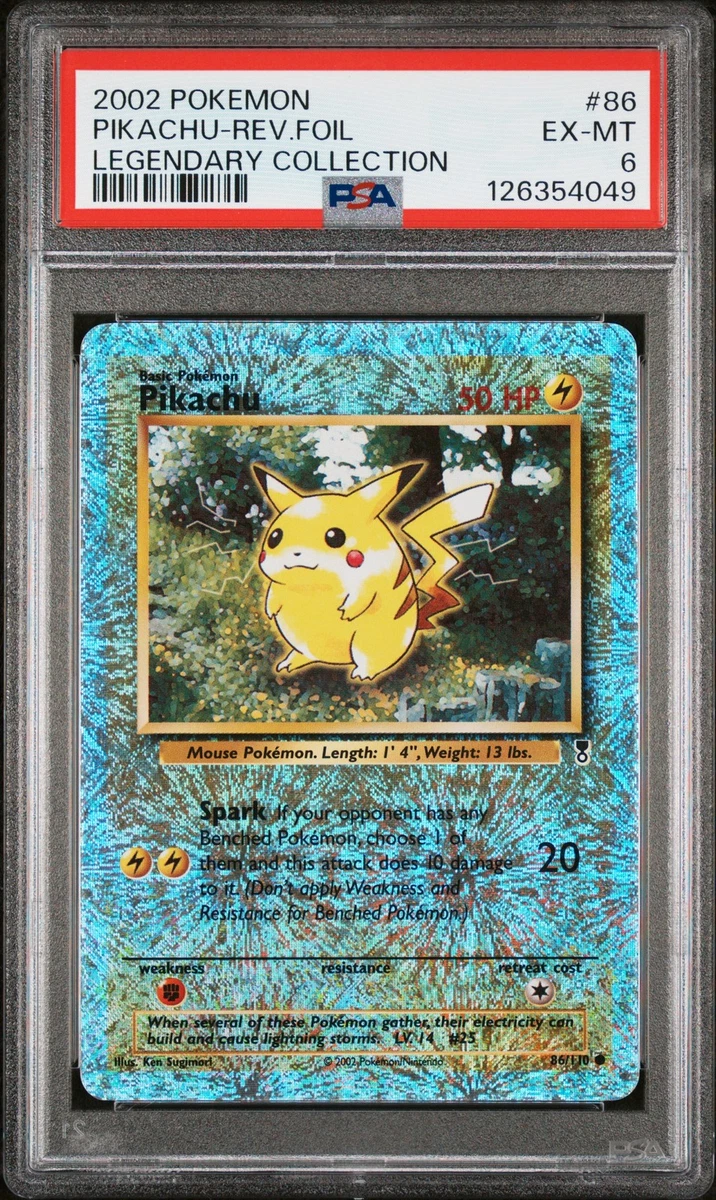 Pikachu Pokémon TCG Professional Sports Authenticator (PSA