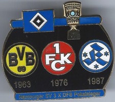 Pin - HSV  - 3X Deutscher Meister