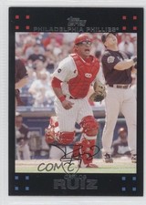 2007 Topps Update Red Back Carlos Ruiz #UH99 1x0