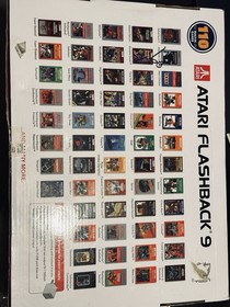 Atari Flashback 9 HDMI Home Console Black w/ 2 Joysticks, 110 Built-In Games