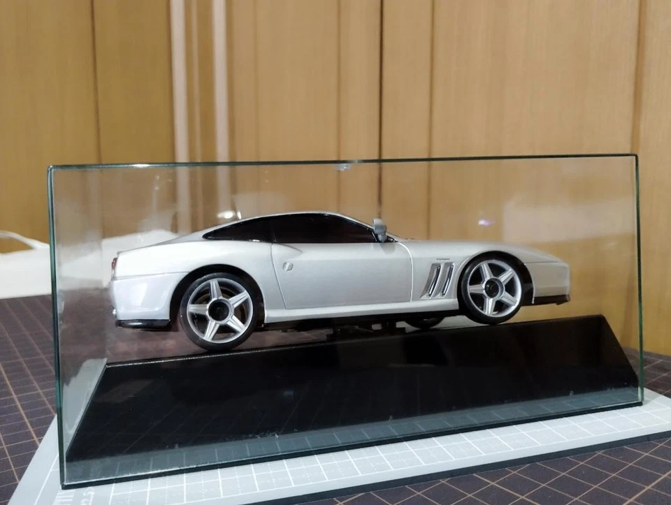 Mini-Z ASC Ferrari 575M Maranello carrocería plateada MR-02-RM estado sin usar Foto 4 de 4