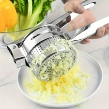 Stainless Steel Potato Presser Masher Ricer - Effortlessly Press, Mash, And Rice