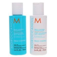 Moroccanoil Frizz Control Shampoo 2.4 oz  Conditioner 2.4 oz Combo Pack