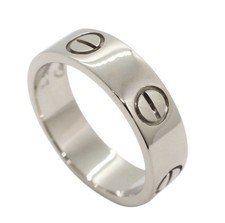 Cartier - Ring 53 - Love - 18 kt Weißgold 