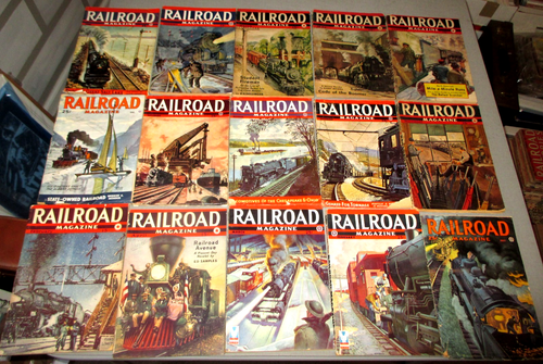 54- 1940'S RAILROAD MAGAZINE PULP STORIES- LOT- LOCOMOTIVE- TRAINS-GOLDEN AGE !! - Picture 4 of 24