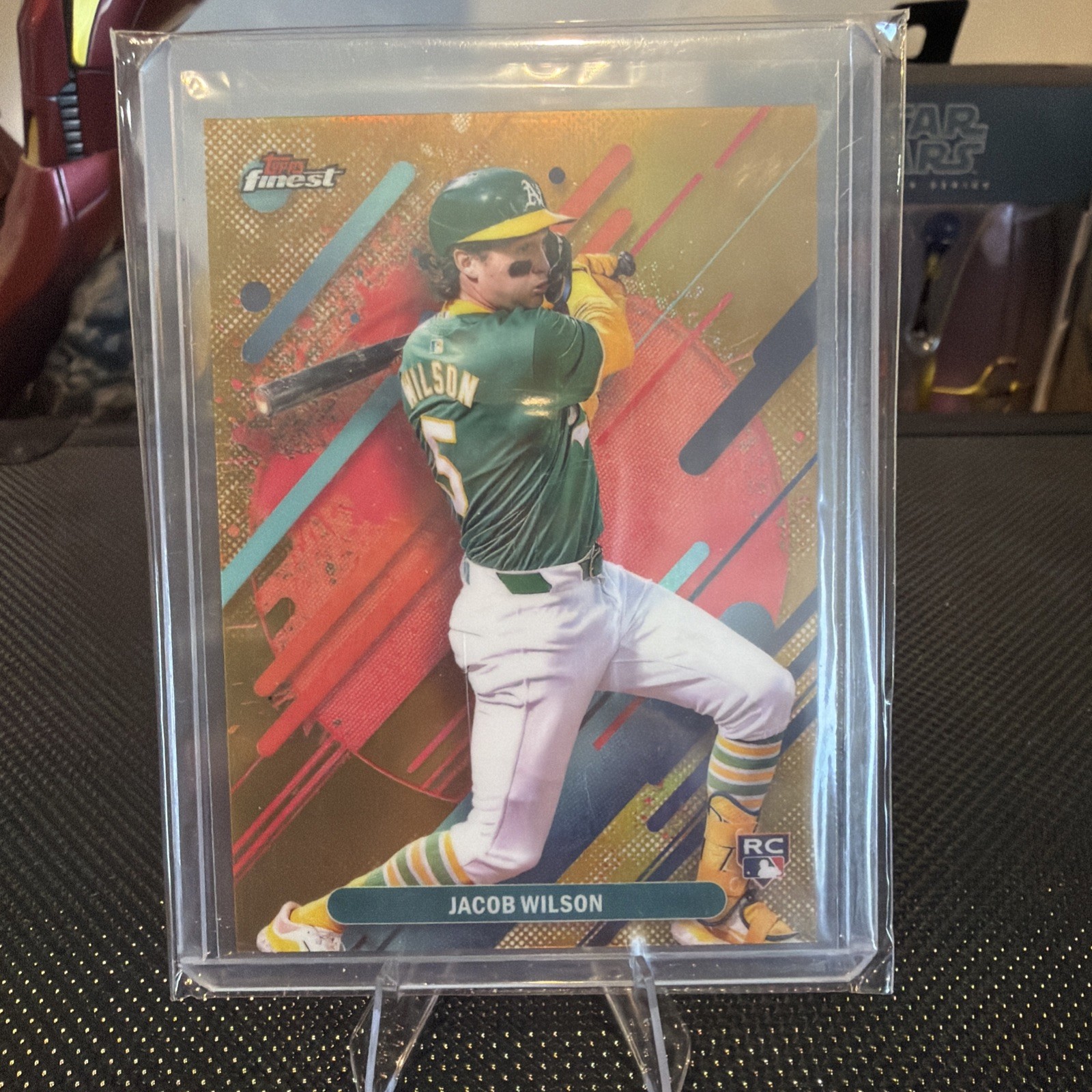 2025 Topps Finest - Common Jacob Wilson # 295 Gold # 17/20