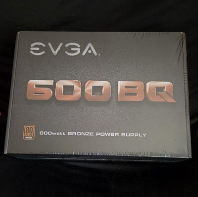 NEW SEALED - EVGA 600 BQ PSU (80 Plus Bronze 600W Power Supply) - FREE SHIPPING