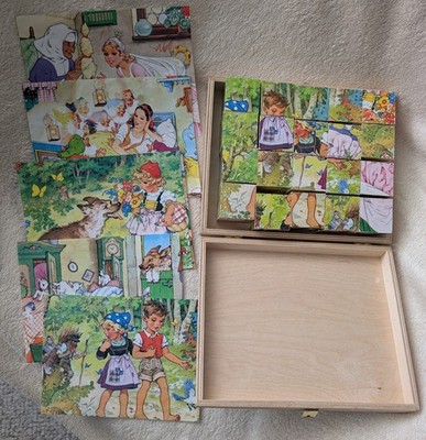 Holzpuzzle Eichhorn Thema Märchen  Zustand neuwertig 