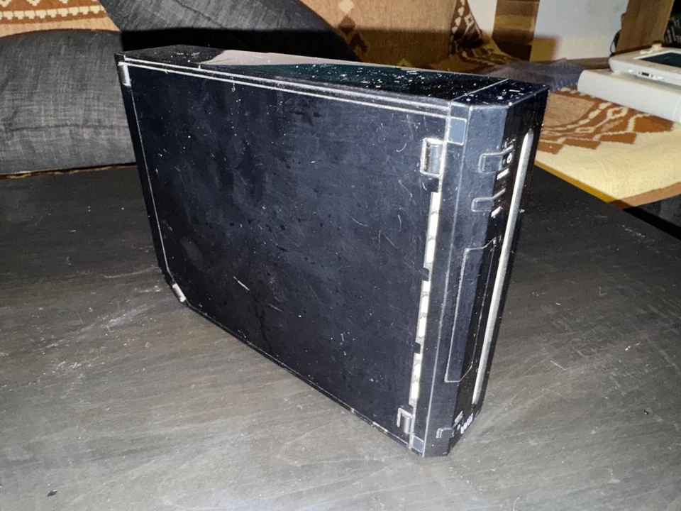 Nintendo Wii nur Konsole schwarz - Bild 2 von 3