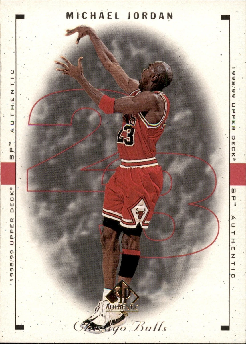 1998-99 SP Authentic - Michael Jordan #9 | eBay