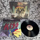 KISS LOVE GUN Vinyl With Gun And 2 Bang Sheets with Record Jacket - Vintage LP