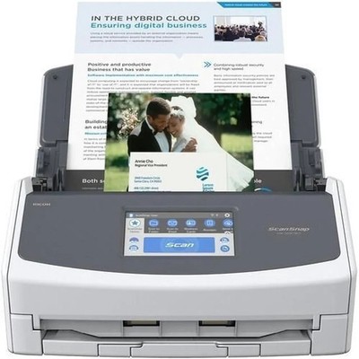 Ricoh ScanSnap iX1600 Versatile Cloud Enabled Scanner White Model  PA03770-B615
