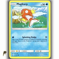 Magikarp 32/147 Pokemon Sun & Moon Burning Shadows Common Card LP