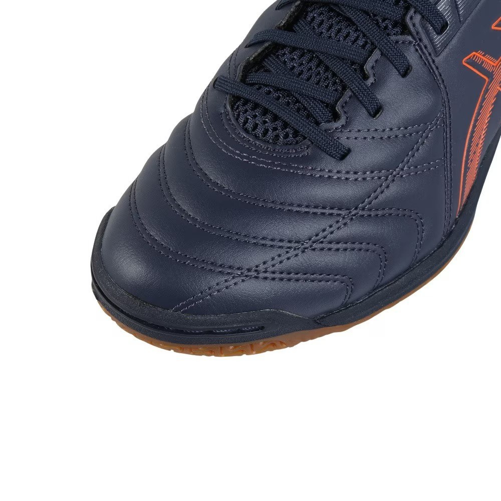 ASICS CALCETTO WD 9 1113A037 401 Midnight Habanero Futsal Shoes oki02 thumbnail 2