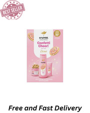 Dove Crumbl Limited Edition Confetti Cake Body Care Gift Set, 3 Count