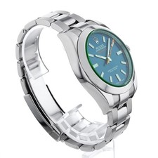 ROLEX Milgauss Z Blue 116400GV blue Random Number second hand mens 3