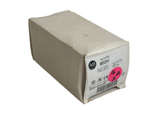 NEW IN BOX Allen Bradley 800H-QR10R SER. F Pilot Light