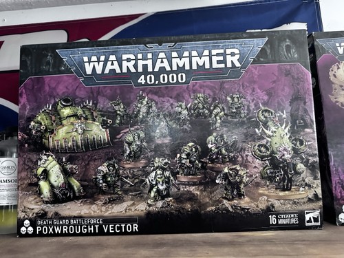 Death Guard 40k lot including Pox Vector Box Minus LoP ,&Primarch ...