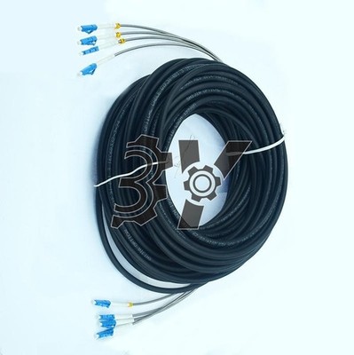 Field Outdoor LC-LC UPC 4 9/125 Single Mode Fiber Patch Cord 170M #ff