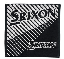 Dunlop Srixon Japan Golf Sports Hand Towel 340 x 360mm GGF-06135 Black
