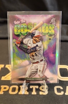 2024 Topps Cosmic Chrome - Into the Cosmos Carlos Correa #ITC-17
