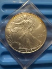 2002 American Silver Eagle 1 Oz. Fine Silver One Dollar $1 Coin