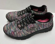 Skechers Multi Color Slip On Tennis Shoes Sneakers Sz 6