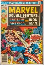 Marvel Double Feature #18 Marvel Comics 1976 Newsstand Edition G/VG Sleeve/Board