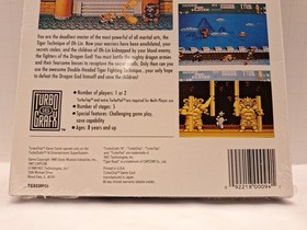 Tiger Road NEC Turbografx 16 Vintage 1990 Game New In Box Sealed Read See Pics