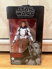 Hasbro Star Wars Black Series 6 Clone Commander Obi-Wan Kenobi Figure