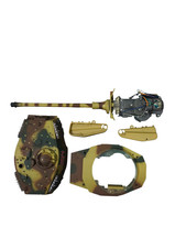 Königstiger VS Panzer 1/24 1:24 WW11 Plastik Modelle Bausatz Ersatzteile Turmlauf