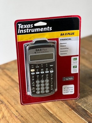 Texas Instruments BA II PLUS Financial Handheld