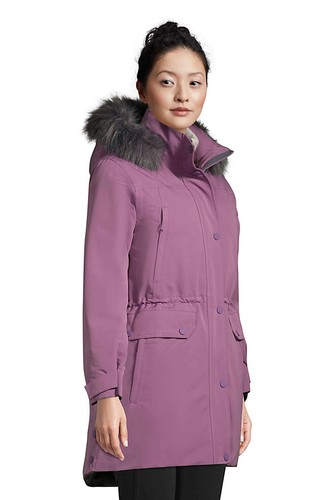 LANDS' END PXL(18) Waterproof Expedition Down Hooded Parka NWT $320 - Picture 5 of 8
