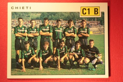 Panini Calciatori 1991//92 1991 1992 N 597 CHIETI SQUADRA OTTIMA