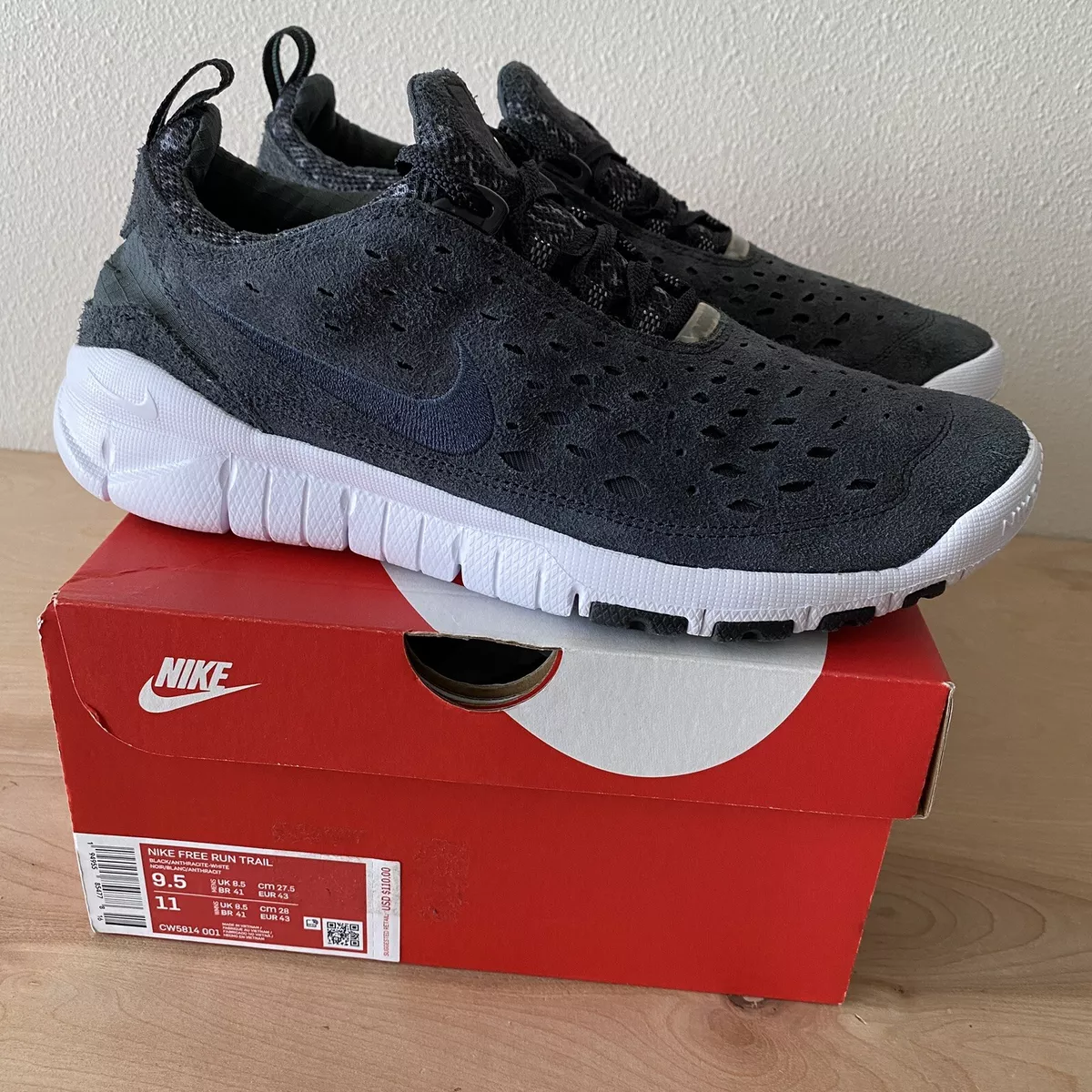 Nike free rn store black anthracite