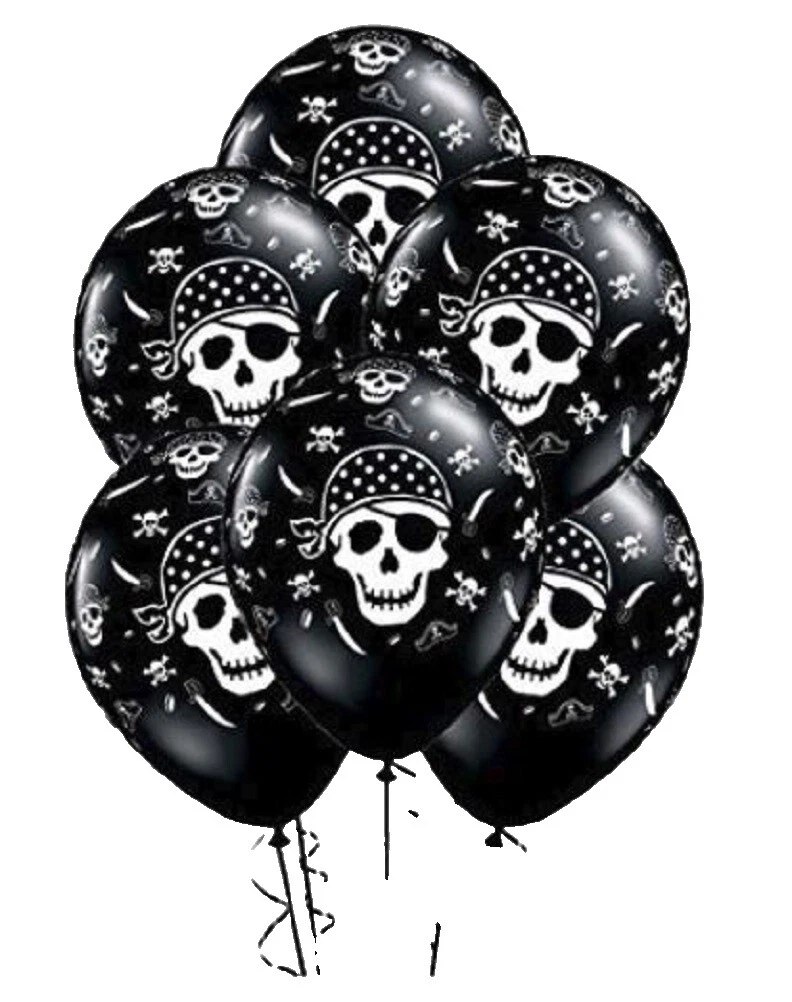 Pirates Oval Party Balloons