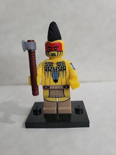Lego Minifigure Tomahawk Warrior, Series 10 , Complete