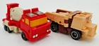 Transformers G1 Targetmaster Quickmix & Landfil Vintage 1987 Hasbro/Takara