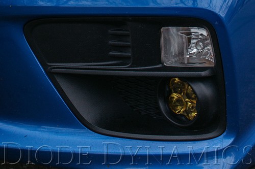 SS3 LED Fog Light Kit For 2013-2016 Honda CR-Z Yellow SAE Fog Max w/ Backlight - Picture 4 of 9